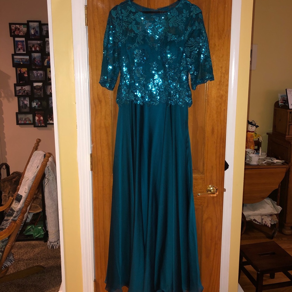 Floor length gown